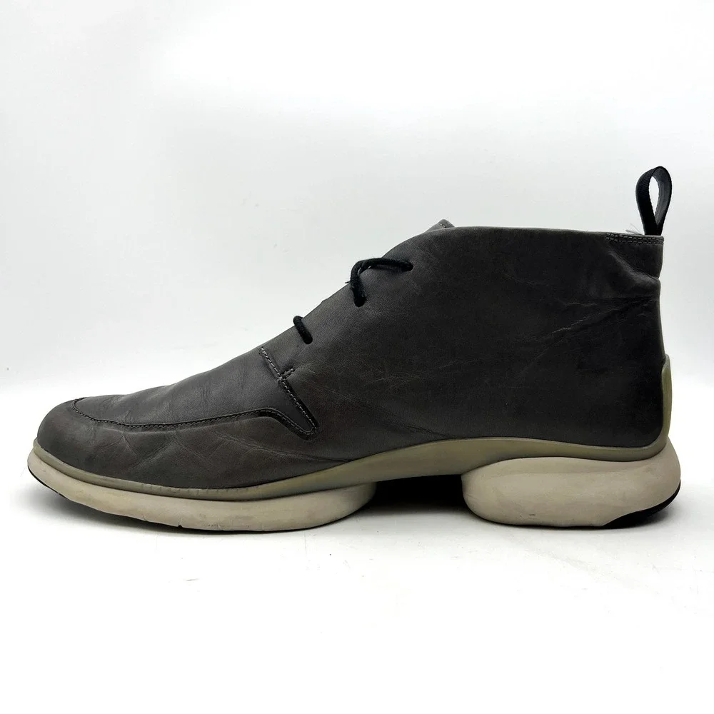 Cole Haan 3.Zero Grand Mens Size 13M Chukka Boots Gray Leather C28595